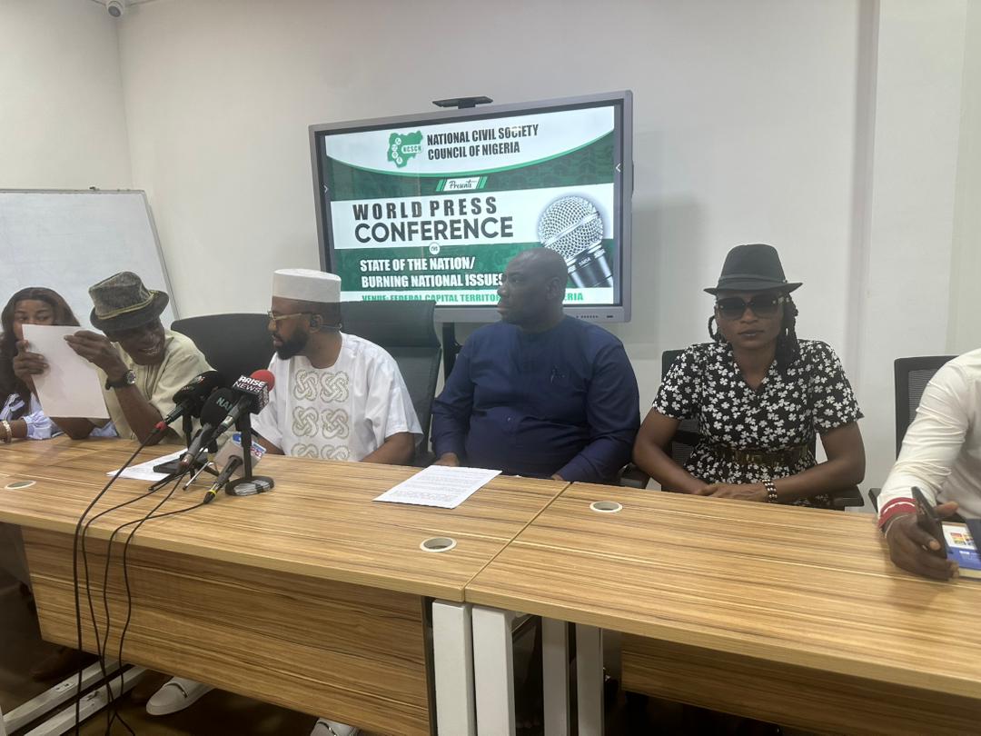 NCSCN Urges Calm, Backs Senate's Electoral Act Progress